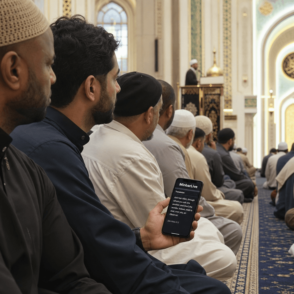 Why Live Khutbah Translation Matters for Today’s Congregations