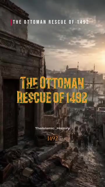 1492. Spain expelled every Jewish person. No Christian kingdom would take them in.