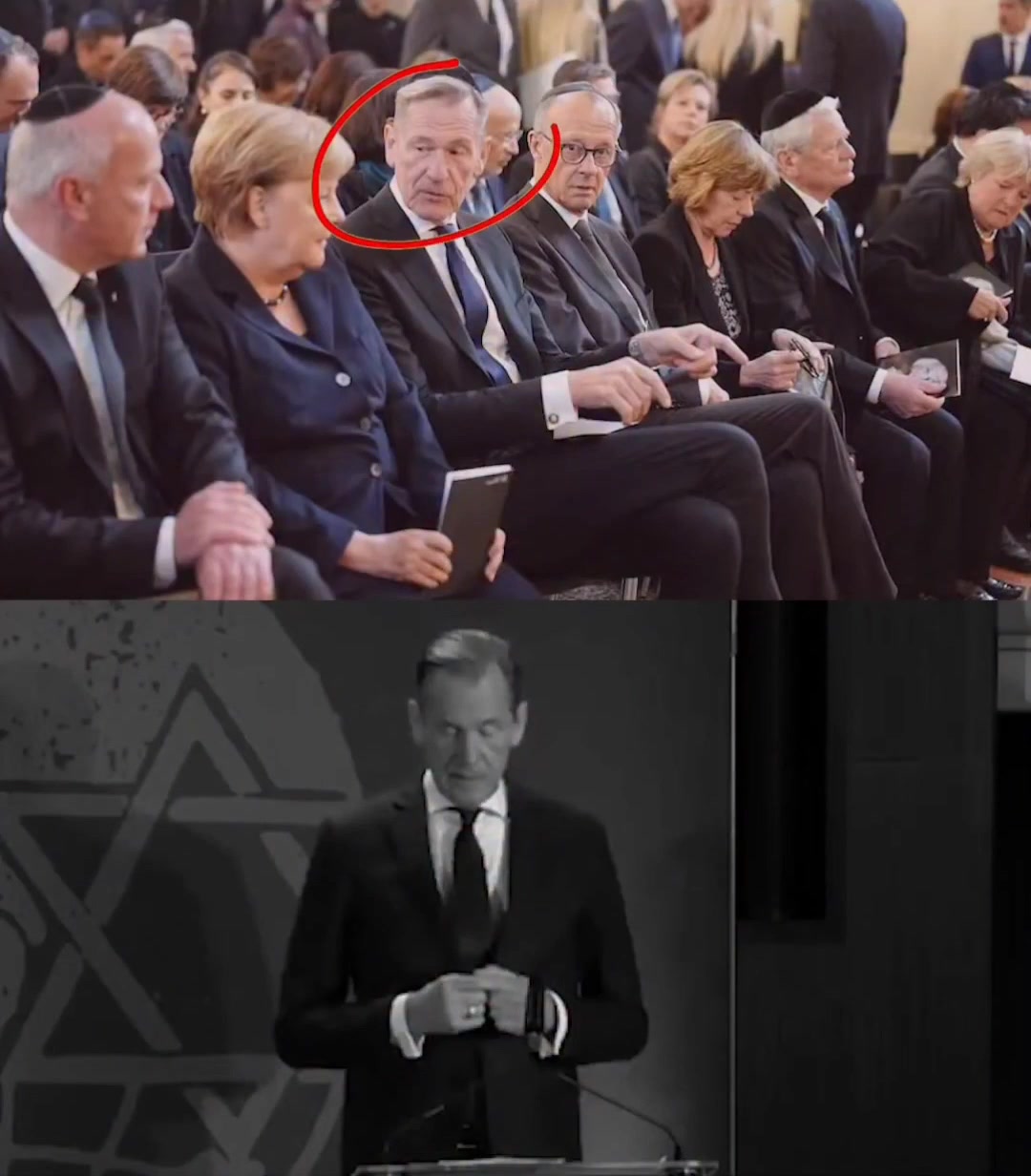 This is Mathias Döpfner, the man responsible for running a disinformation campaign in the EU for Israel