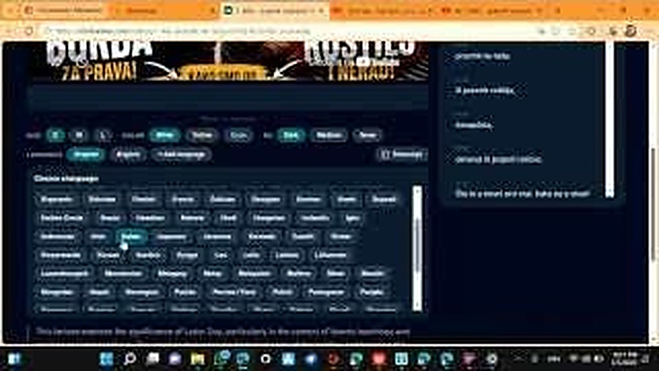 Интерфейс редактирования Studio с video preview и редактором сегментов транскрипта в русской версии.